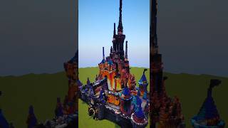Disney Castle | Minecraft #minecraft #minecraftrealistic #minecraftbuilding #minecraftbeauty #castle