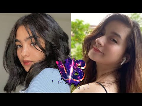 ANDREA BRILLANTES VS JILLIAN WARD | TITOK COMPILATION