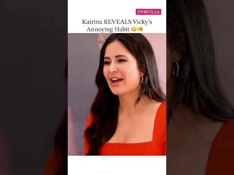 Katrina Kaif 🙈😭 Reveals Vicky Kaushal’s Most Annoying Habit #shorts #vickykaushal #katrinakaif