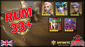 RUM 33+ AWESOME TEAM [Infinite Magicraid]
