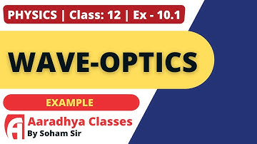 EXAMPLE 10.1 CLASS 12 PHYSICS CHAPTER 10 BY SOHAM SIR AARADHYA CLASSES ENGLISH MEDIUM