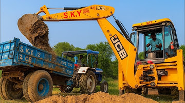 New JCB 3dx Eco Loading Mud Tractor