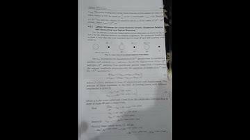Lattice Vibrations BSC 6th Semester Physics