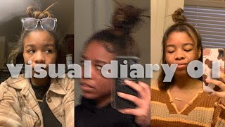 visual diary entry 01: distance, self improvement, focusing on yourself