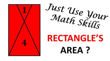 Can You Crack This Deceptive Area Puzzle with Only Logic?