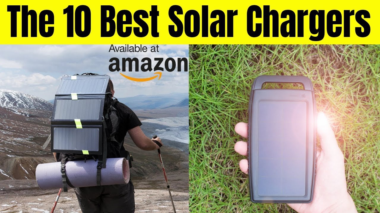 The best solar charger on Amazon The 10 Best Solar Chargers in 2022