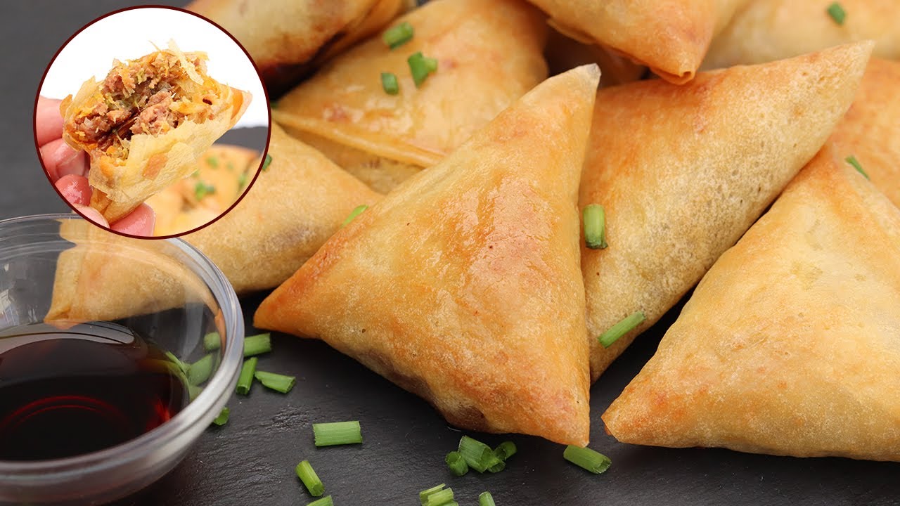 بدون قلي💯 بريوات بالكفتة و الخضار في الفرن 🥇