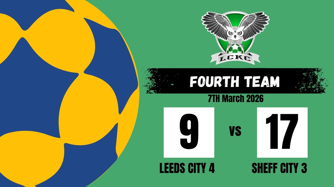 Leeds City 4 Vs Sheff City 3s -  07/03/26