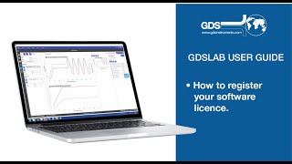 GDSLABv2023 Video Guide: 1.2 How to register your software licence screenshot 2