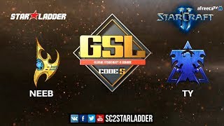 2018 GSL Season 3 Ro4 Match 1: Neeb (P) vs TY (T)