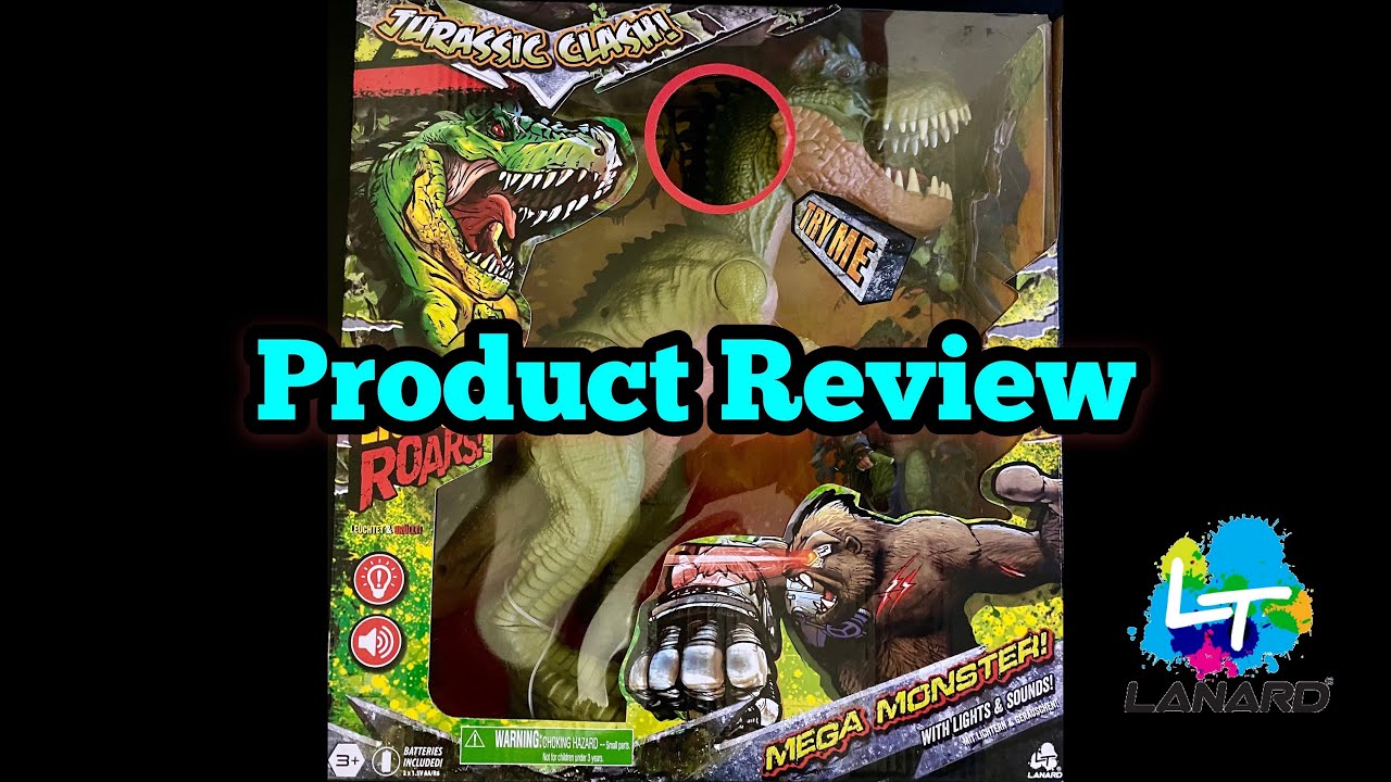 Product Review | Lanard Toys Jurassic Clash & Sabre Tooth Tiger