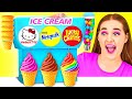 ミステリーアイスクリームチャレンジ | おいしいキッチンのハック Fun Fun Challenge