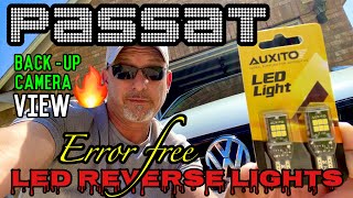 VW PASSAT LED REVERSE LIGHTS-AUXITO ERROR FREE-CANBUS 😎