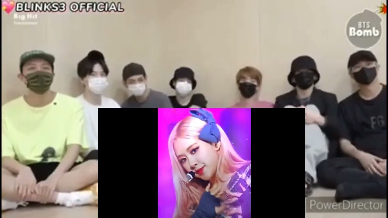 BTS REACTION TIKTOK BLACKPINK Part 9 (FANMADE) 🥵😍