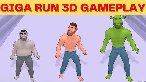GIGA RUN 3D GAMEPLAY | ASMR NOOB VS PRO | BEST ANDROID GAME