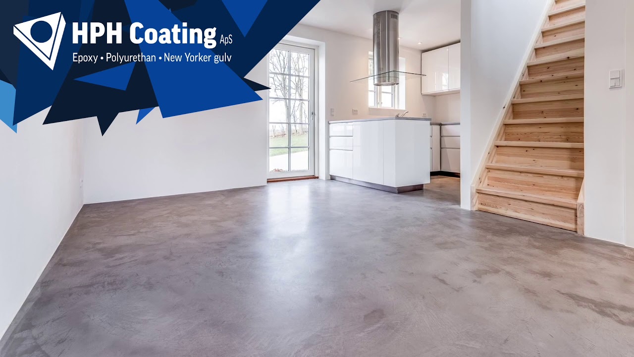 Microcement køkken og bad