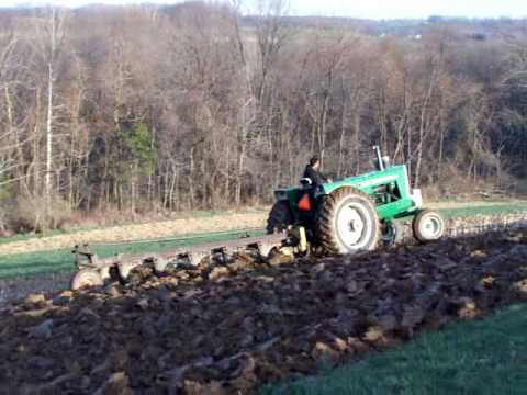 oliver 1950 plowing