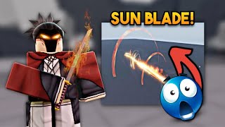 NEW ATOMIC SAMURAI SUN BLADE ULT MOVE + NEW UPDATE ANNOUNCEMENT | Roblox The Strongest Battlegrounds