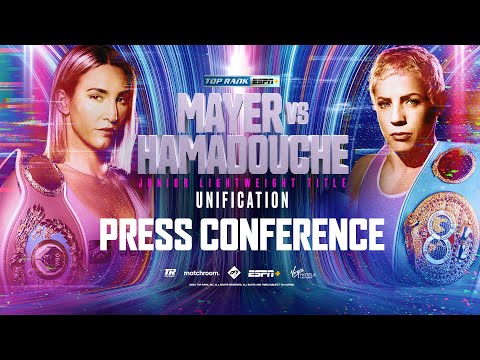 Mikaela Mayer vs Maiva Hamadouche | PRESS CONFERENCE