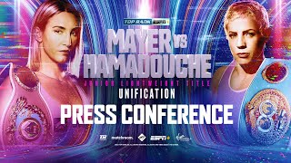 Mikaela Mayer vs Maiva Hamadouche | PRESS CONFERENCE