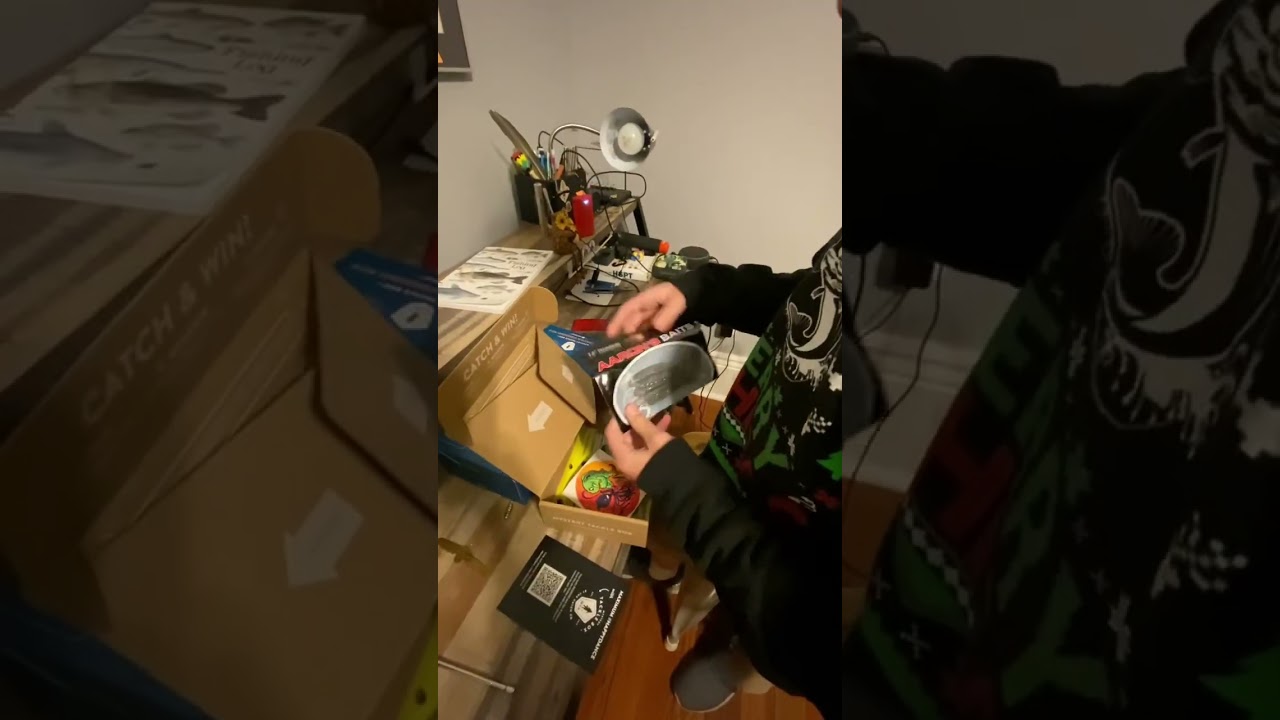 Salt water mystery tackle box.