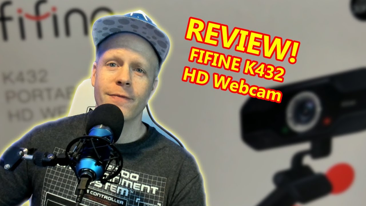 FIFINE Webcam K432 Product Review - the Tech Eddy Show - How Good is it? Easy Webcam Setup