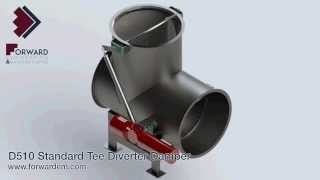 FE&M Standard Tee Diverter Damper
