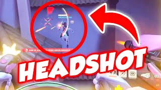I FOUND A CHEATING DVA WHO CURVED HER BULLETS - OVERWATCH 2