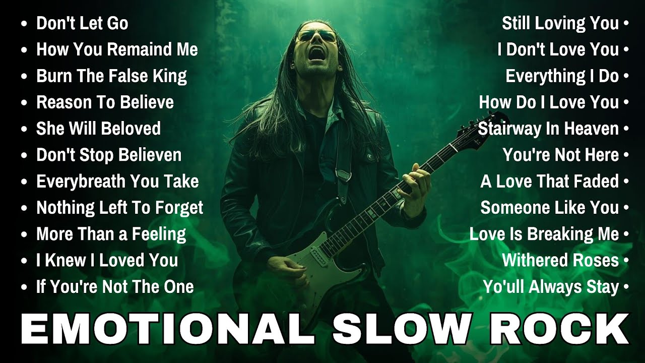 EMOTIONAL SLOW ROCK - AMERICAN CLASSIC ROCK SONGS - PLAYLIST 2026 🎶