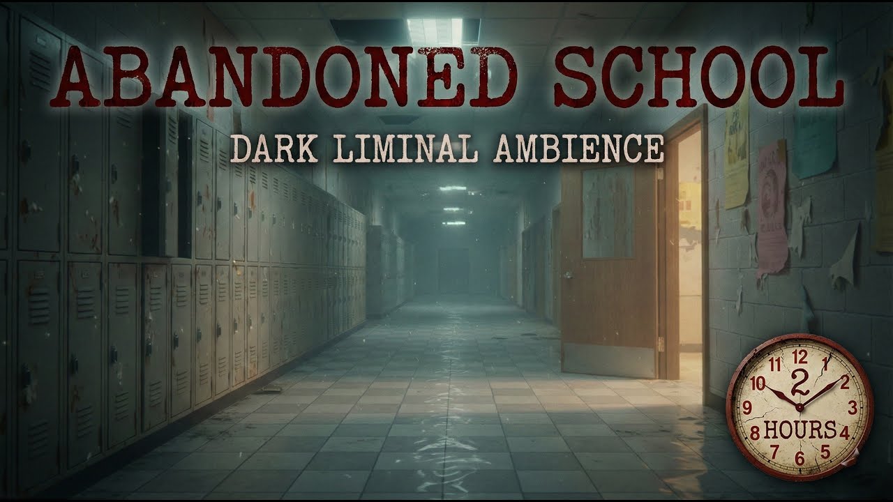 the school bell doesn't ring here anymore // dark liminal ambience // unsettling & nostalgic