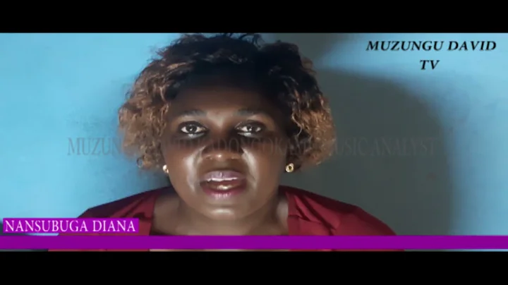Nansubuga Diana ng'ayimba ezimu u nnyimba za kitaa...