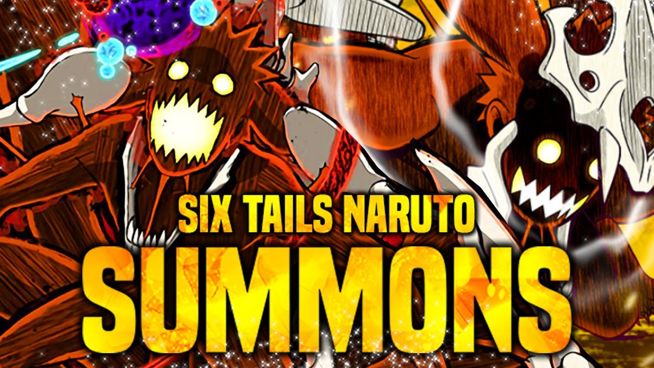 HOKAGE NARUTO ANIMATION! Six Tails Naruto Summons | Naruto x Boruto Ninja Tribes