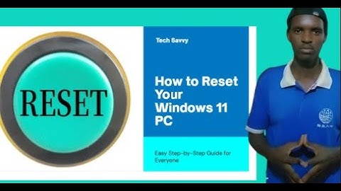 How to Reset Your Windows 11 PC to Factory Settings – Easy Step-by-Step Guide