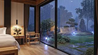 Relaxing Sleep Music for Insomnia – Cozy Bedroom Rain Sounds to Calm Mind and Help You Sleep Better