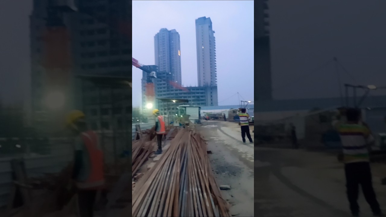 Noida sec44 construction work 