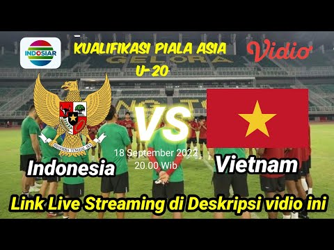 Resmi‼️Live Streaming Indonesia vs Vietnam Sepakbola Live Indosiar Terbaru