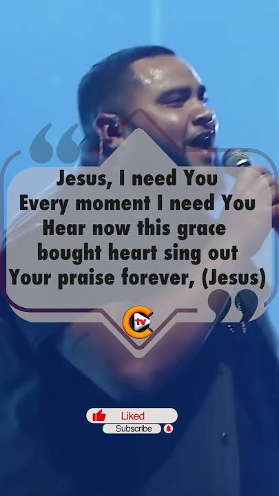Jesus I Need You   Hillsong Worship #shorts #worshipsong #christianmusic #hillsong #viralshorts