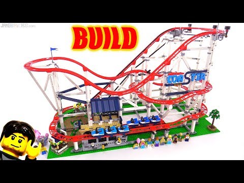 Time-Lapse BUILD: LEGO Creator Expert Roller Coaster 10261