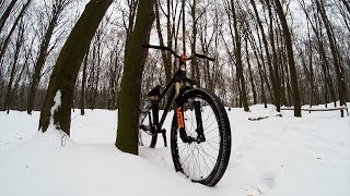 Сальто На Велосипеде В Снег
