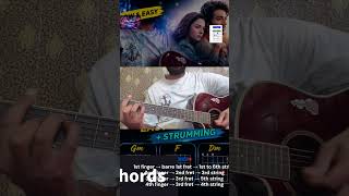 Dhun Guitar Chords 🎸 | Arijit Singh | Saiyaara | Easy Tutorial #Shorts