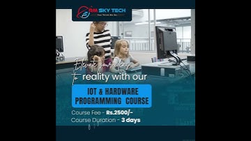 IOT Hardware Programming Course  || RM Sky Tech