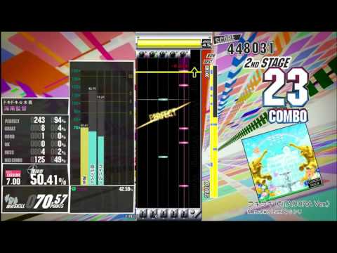 [GITADORA] ラキラキ(GITADORA Ver.)(Lv 7.00/BASS_EXTREME)