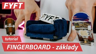 Základní triky na Fingerboardu - Ollie, Slide, Grind, Kick Flip, Pop Shove it | FYFT.cz