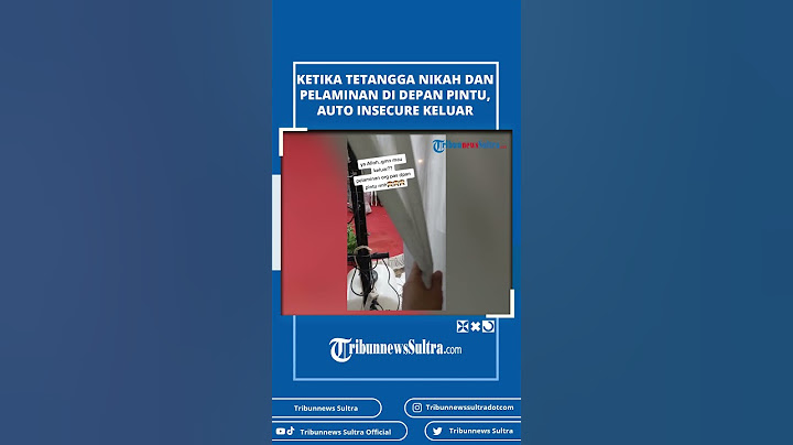 Ketika Tetangga Gelar Pesta Nikahan dan Pelaminan di Depan Rumah, Auto Insecure Keluar Rumah