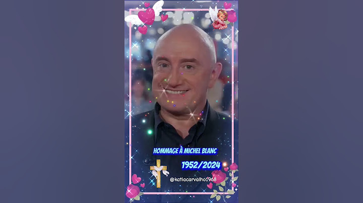 Hommage à  Michel Blanc  décédé  dans la nuit du 3 au 4 Octobre 2024  (Acteur Réalisateur  français