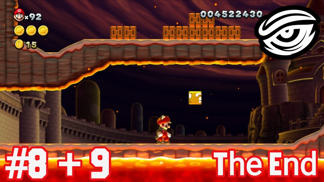 New Super Mario Bros U. Deluxe (Part 8 & 9) | Full Gameplay