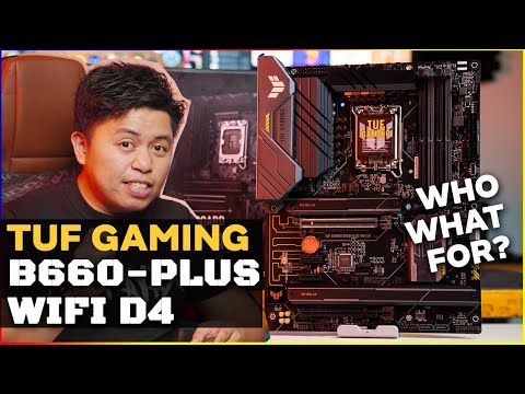What is the TUF Gaming B660 Plus WIFI D4 for? - YouTube