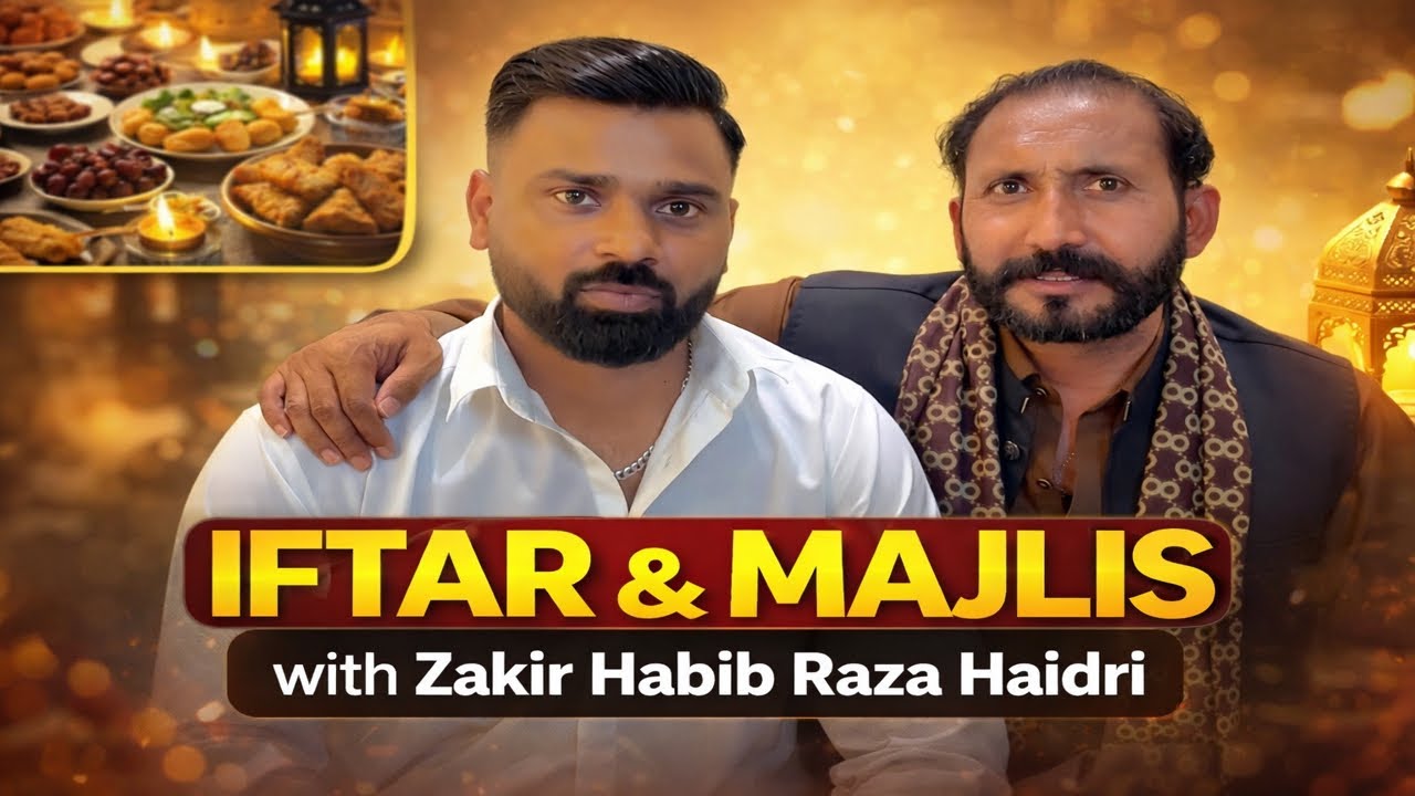 IFTAR & MAJLIS with Zakir Habib Raza Haidri 🌙 | Midnight Coffee Run! ☕