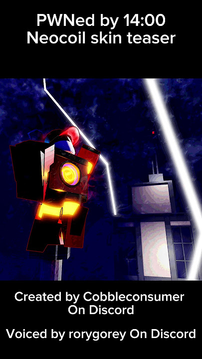 Neocoil skin teaser #pwnedby1400 #roblox #fyp #shorts By Cobbleconsumer and rorygorey