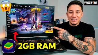 How to Configure BlueStacks to Play FREE FIRE on Low-End PCs ❌ (Without Lag) (4GB or Less)